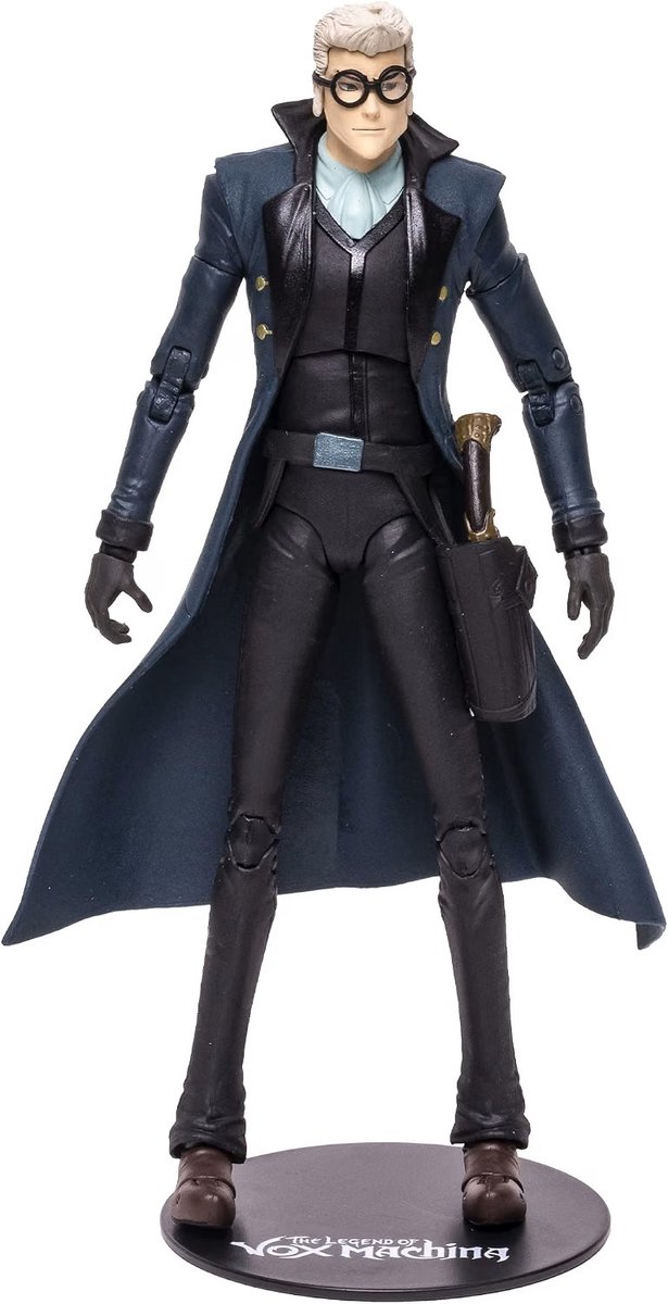 McFarlane Toys Crucial Role Vox Machina Percy Action Figure with 22 Moving Parts