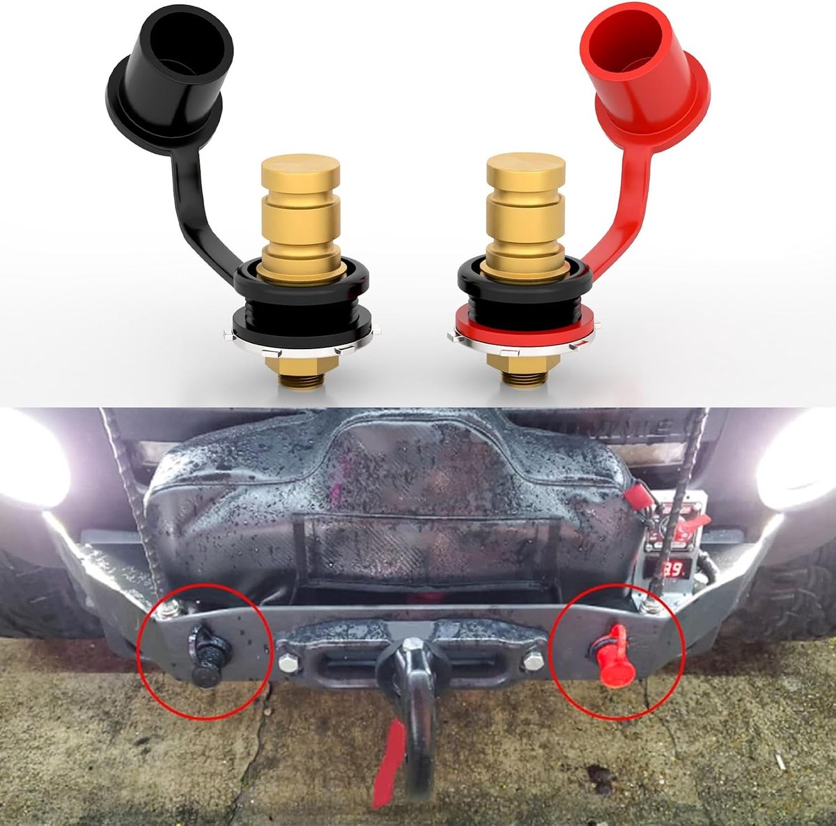 Batterij Jump Post Oplaadbare Stud Jumpers Terminals Afstandsbediening Kit voor UTV ATV Auto Vrachtwagen Marine RV Aanhanger Maaier Diesel Batterij Terminal met Deksel