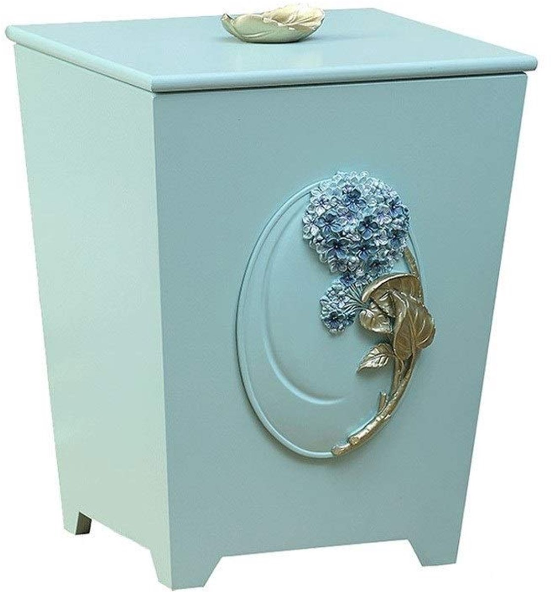 Prullenbak 6L Houten prullenbak Keuken Slaapkamer Woonkamer Office prullenbak Badkamer rechthoekig met Deksel Recycling Box Vuilnisbak (Color : B)