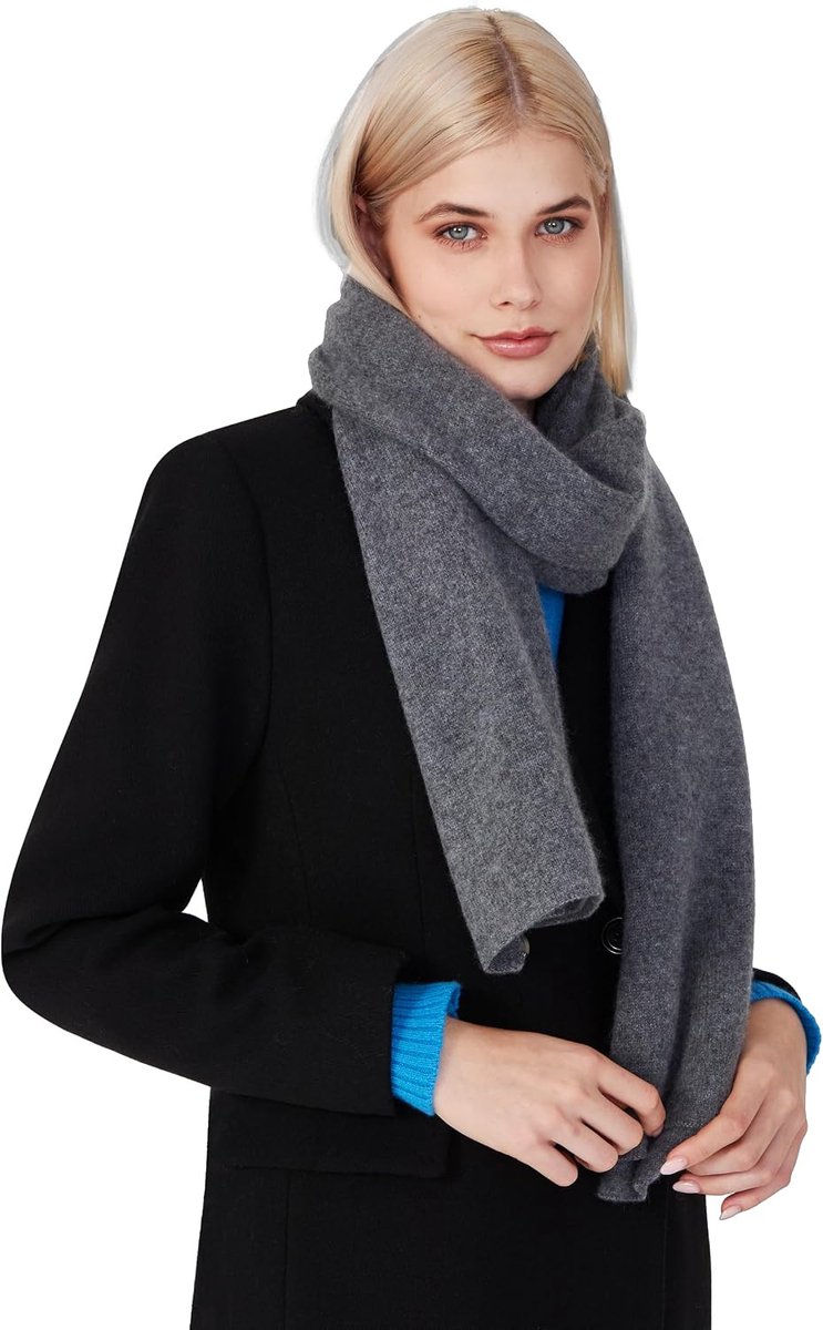 & Republic Kasjmier sjaal voor dames van 100% kasjmier – je behaaglijke premium sjaal voor stijlvolle herfst- en wintermomenten – verkrijgbaar in verschillende kleuren