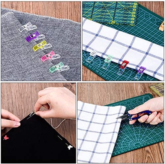 Roterende snijders set met snijmat en naai accessoires voor quilten en handwerken — afbeelding 3