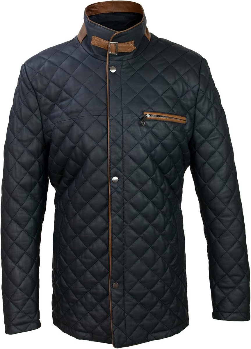 Natuurleren winterjassen | Casual jacks voor heren | Leren jas voor heren | Heren jassen | Slimme jas
