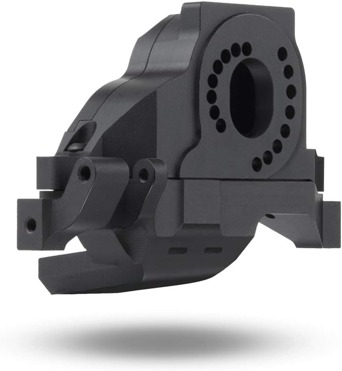 Metaal aluminiumlegering koellichaam motorhouder basishouder voor TRX4 TRX-4 1/10 RC Crawler auto upgrade onderdelen