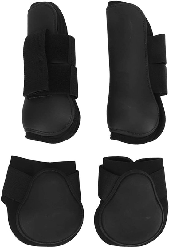 Open Front en Ball Protectors voor Paarden - 4 Stuks Beenbescherming voor Springen en Training (XL) Open Front en Ball Protectors voor Paarden - 4 Stuks Beenbescherming voor Springen en Training (XL)