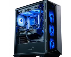FlowUP x Powered By MSI - Don Kaaklijn - De Enge Game Gaming PC 2 - AMD Ryzen 5 7500X3D - RTX 5070 - 32GB DDR5 - 1 TB SSD - Waterkoeling