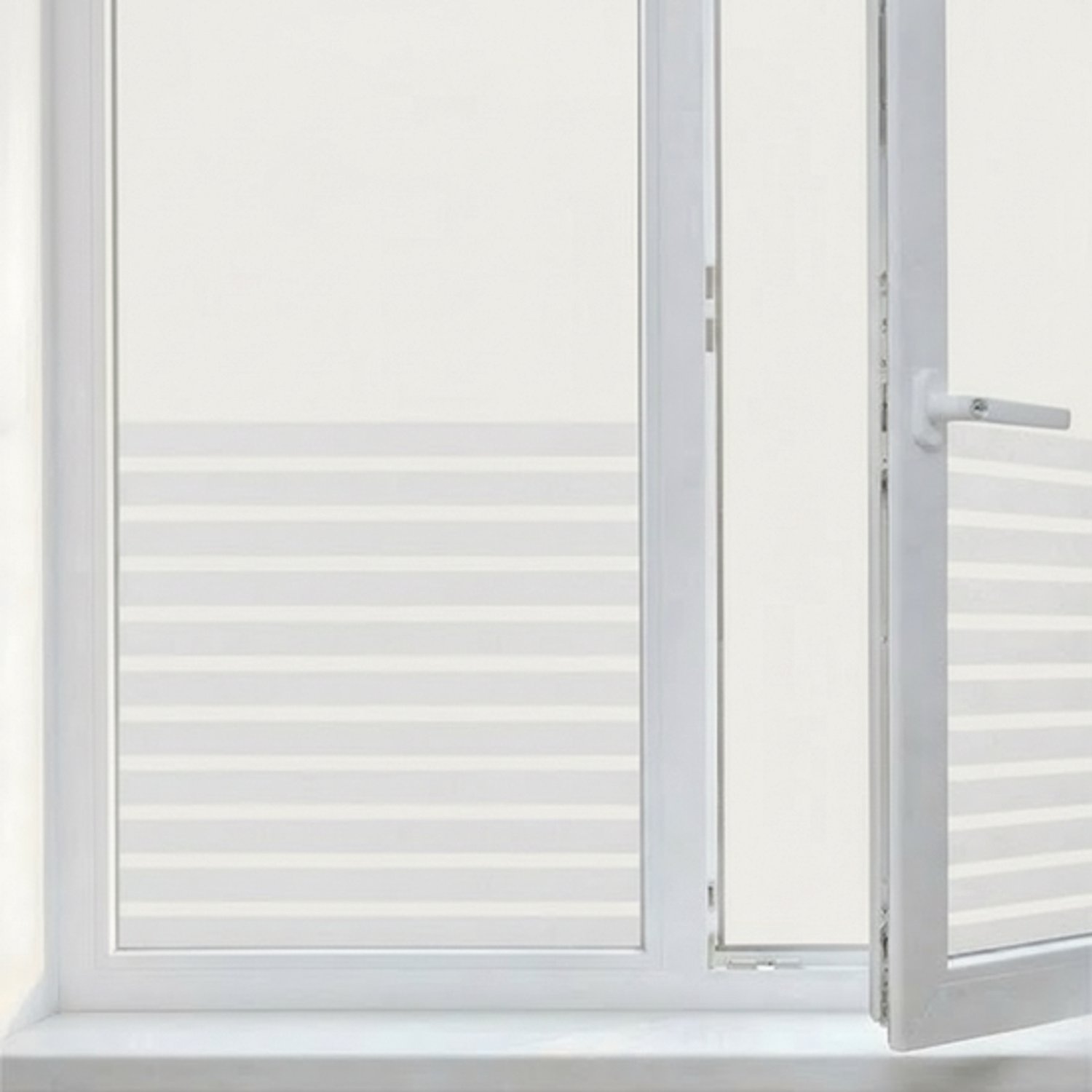 Homewell Isolerende Raamfolie Strepen - Voor HR++(+) Glas - 45x300cm – Zonwerend - Horizontaal & Verticaal - Statisch