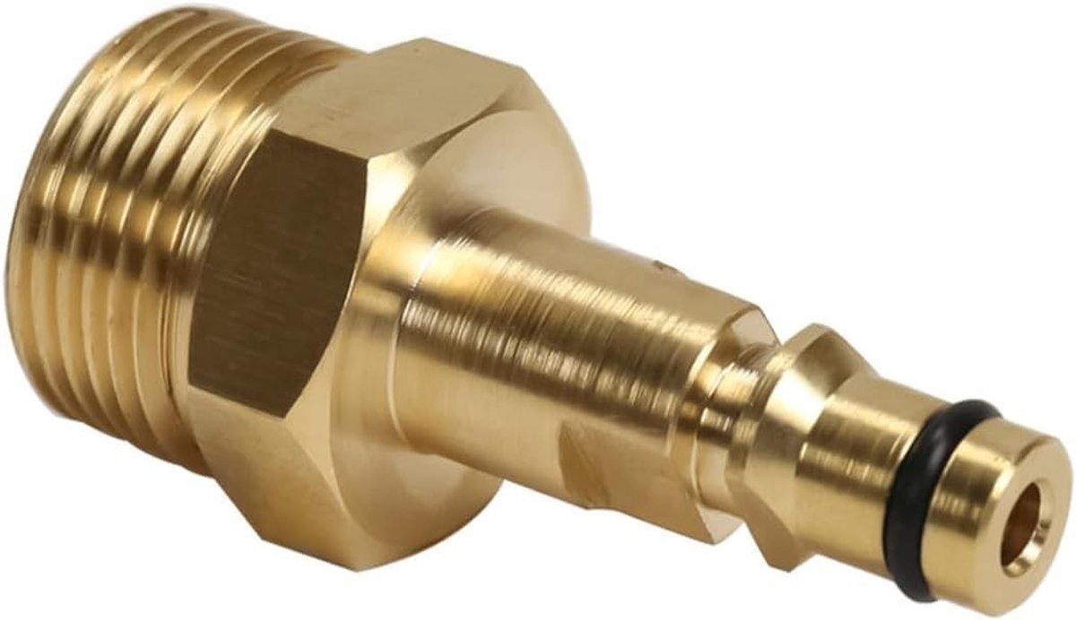Hoge Druk Slang Connector voor Hogedrukreiniger, M22 14MM Messing Aansluiting en Snelle Koppeling