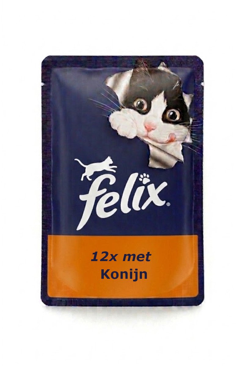 Felix Elke Dag Feest Countryside Konijn - Monopack - 12x85g