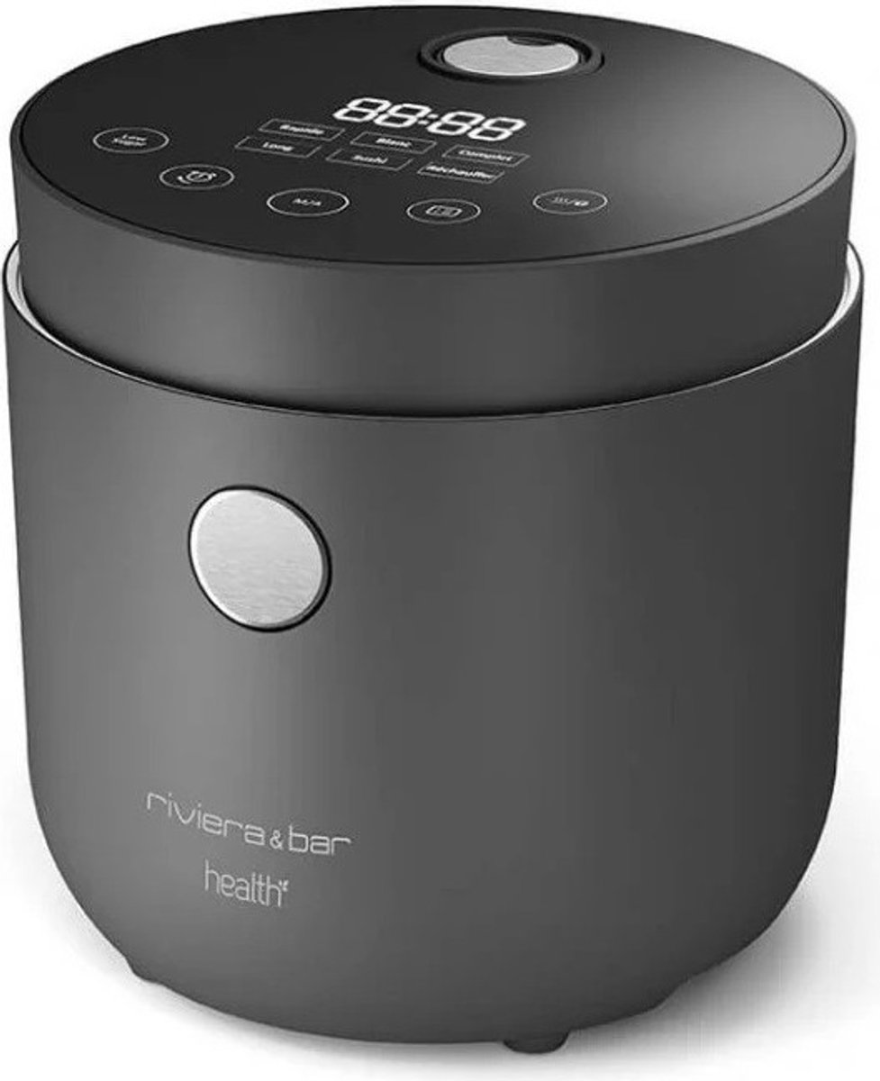 riviera&bar Rijstkoker Low Sugar - 500W - 2L - Zwart