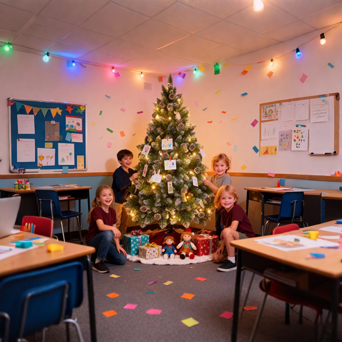 Kunstkerstboom 180 cm met LED Verlichting - Brandvertragend PVC - met Sneeuw en Dennenappels - Metalen Voet - Kerstdecoratie voor Huis en Etalage - NAIZY – foto 6
