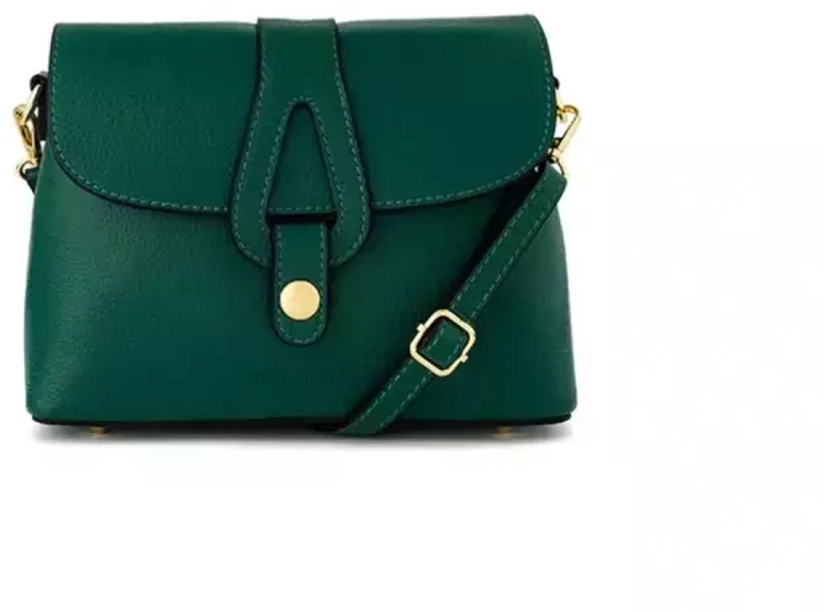 Stuff Maker schoudertas Kleine flaptas Lilly in groen