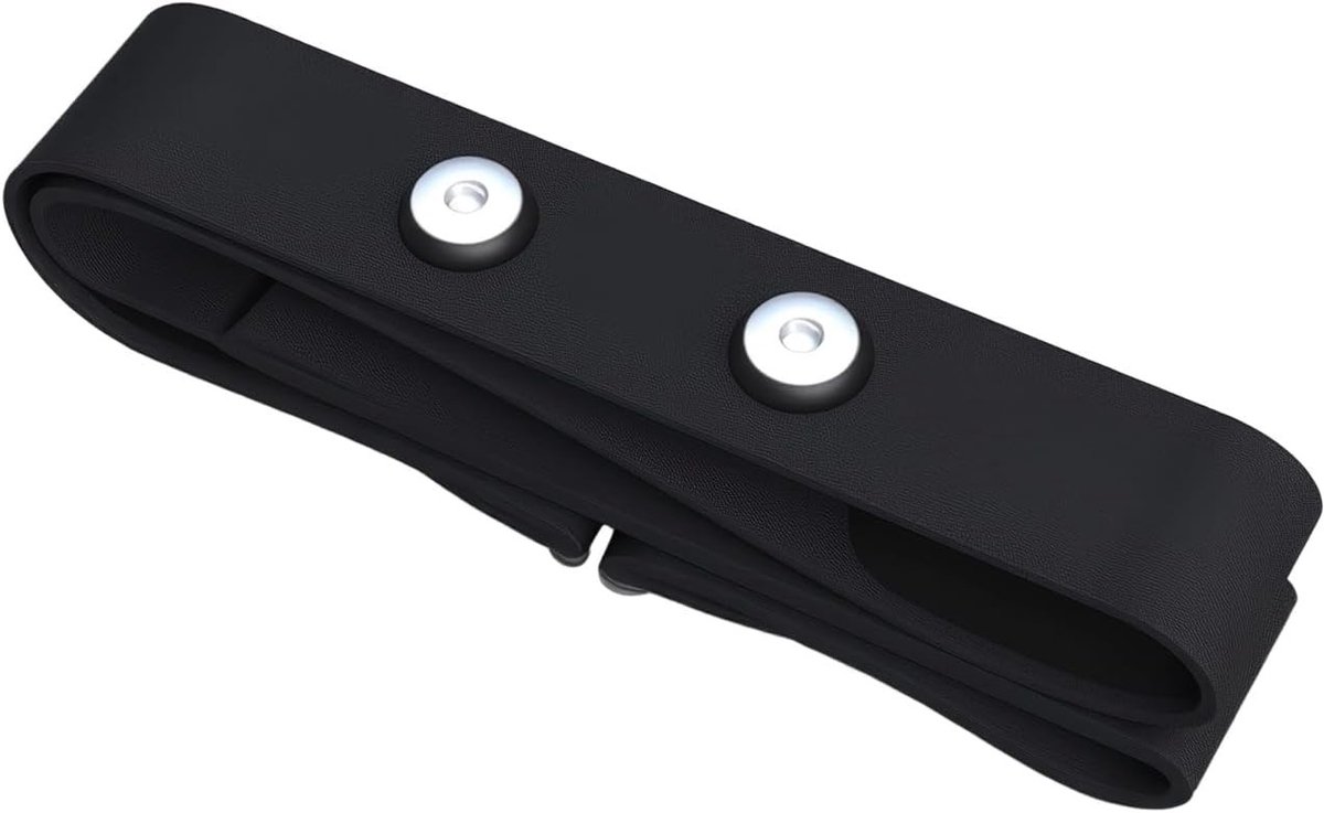 Verstelbare borstband voor hartslagmeting, 70-110 cm, compatibel met Garmin, Wahoo en meer