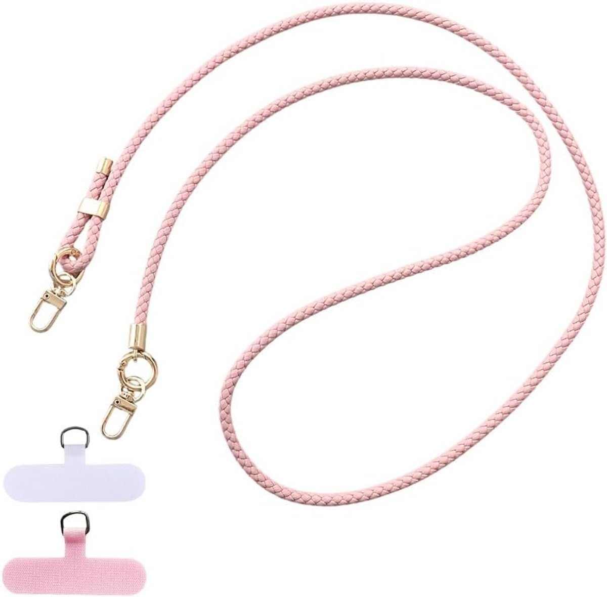 Verstelbare Telefoonkabel voor Ophangen, Telefoonketting en Schouderband, Ideaal voor Smartphones en Accessoires