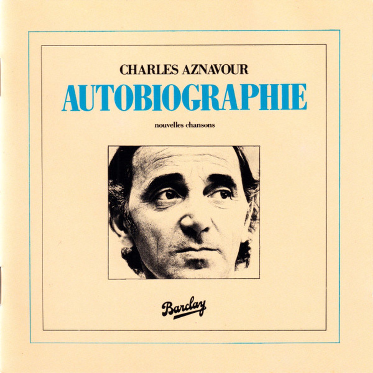 CHARLES AZNAVOUR - Autobiographie (CD)