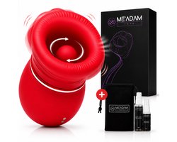 ME'ADAM - Tong Vibrators voor Vrouwen – Clitoris Stimulator met Zuigfunctie – Waterbestendig - Sex toys voor vrouwen - Satisfyer - Vibrator