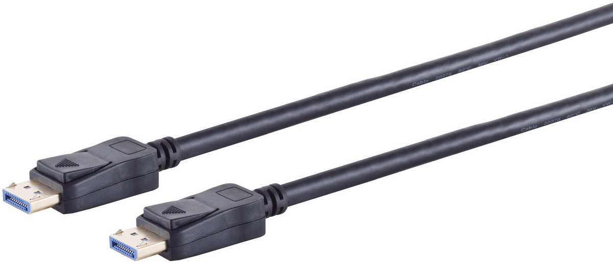 Image of DisplayPort kabel - versie 2.0 (8K 60Hz) / zwart - 2 meter