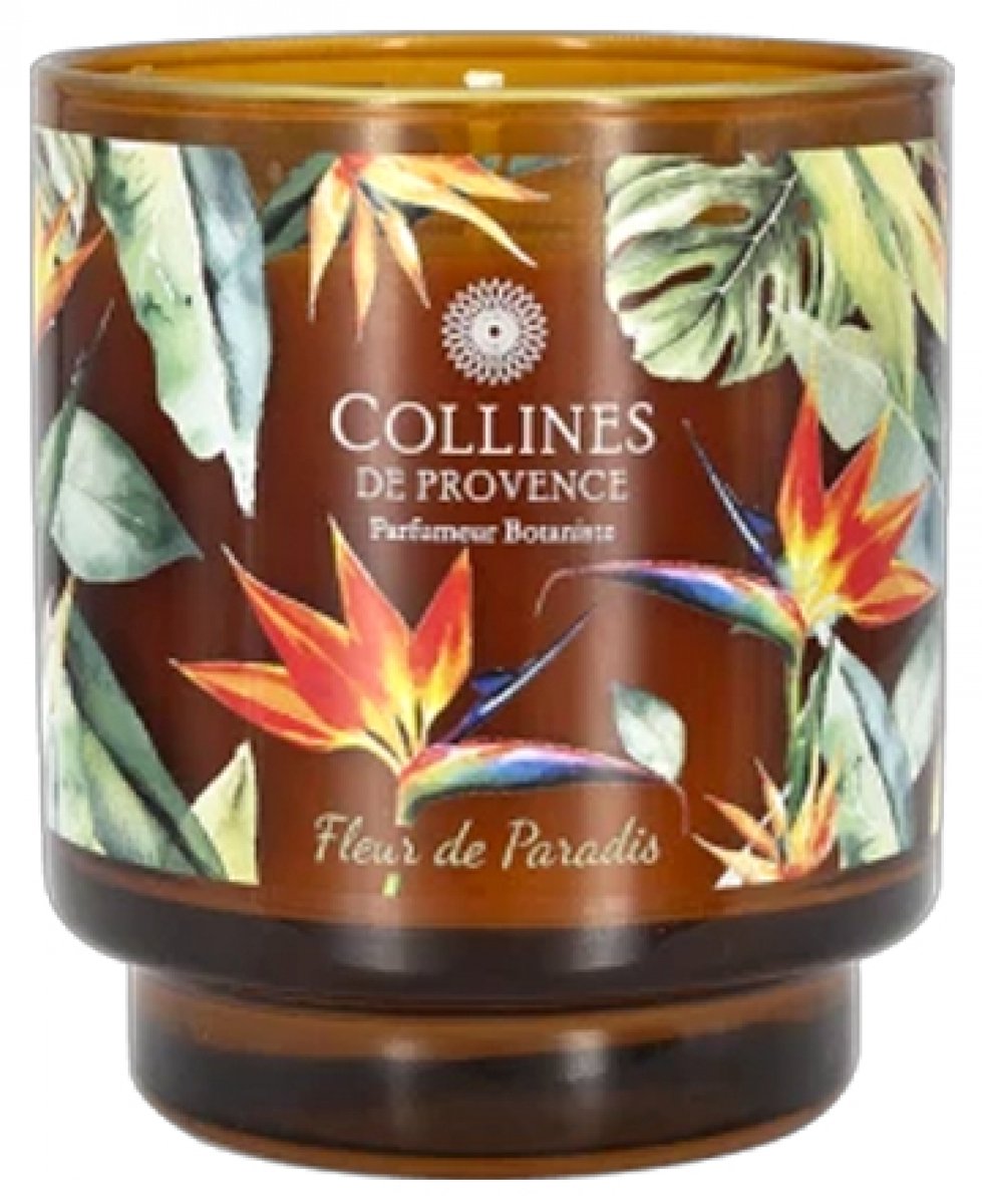 Collines de Provence Verse Planten Geurkaars 220 g (Geur : Fleur de Paradis)