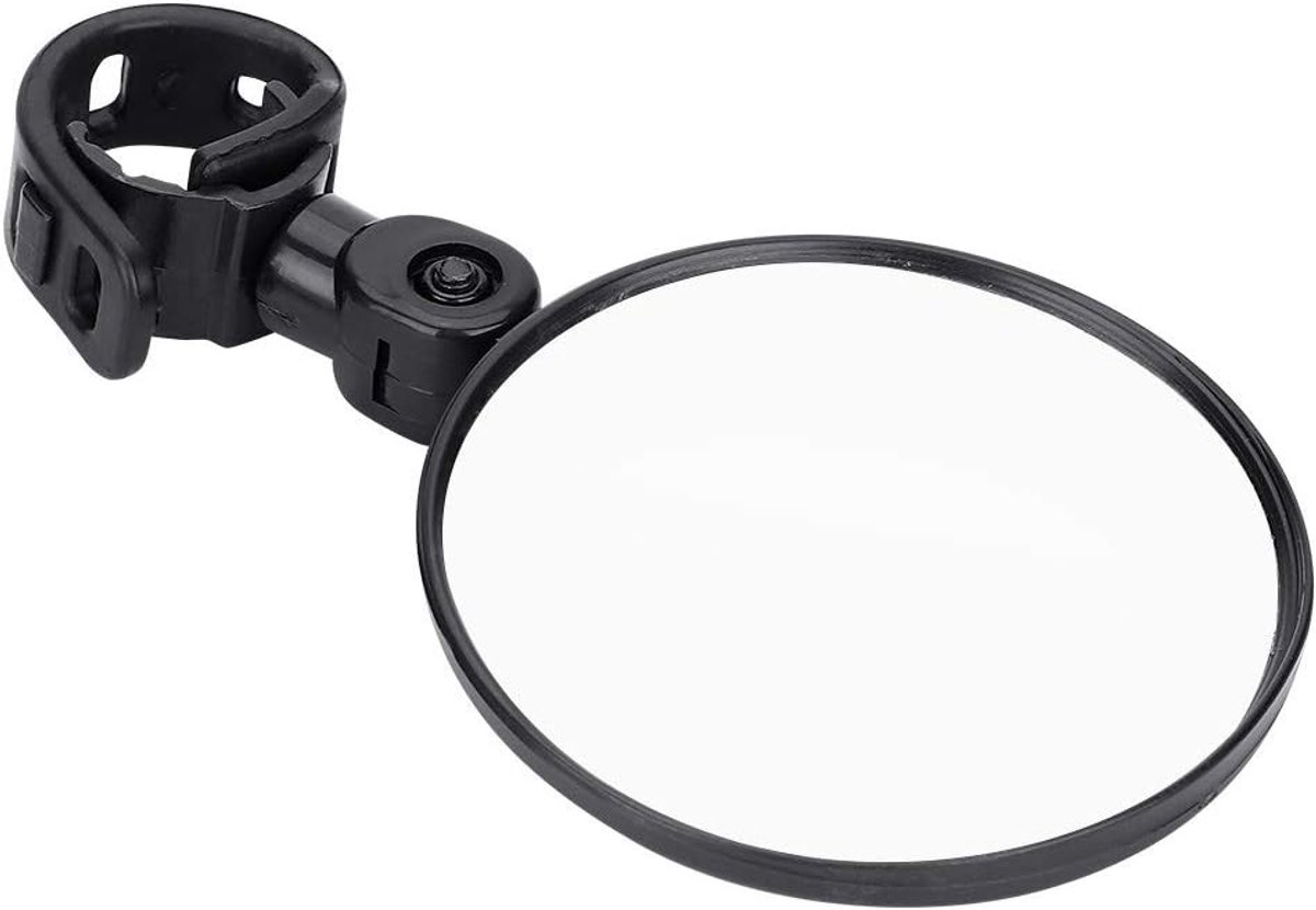 Zijspiegel voor Motorfiets en Fiets, Brede en Duidelijke Weergave, Eenvoudige Montage voor Stuur, 15-35 mm, Veiligheid en Comfort