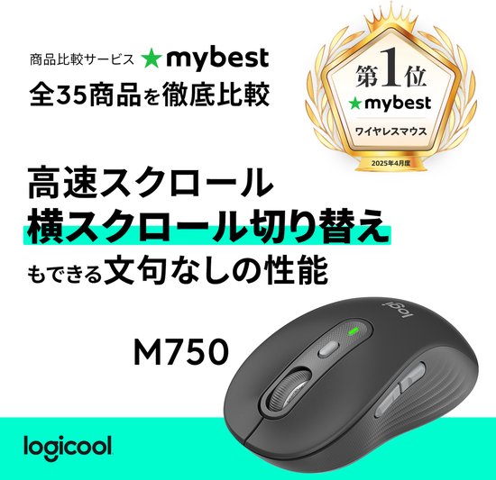 Logitech Signature Plus M750L (Graphite) (2/8)