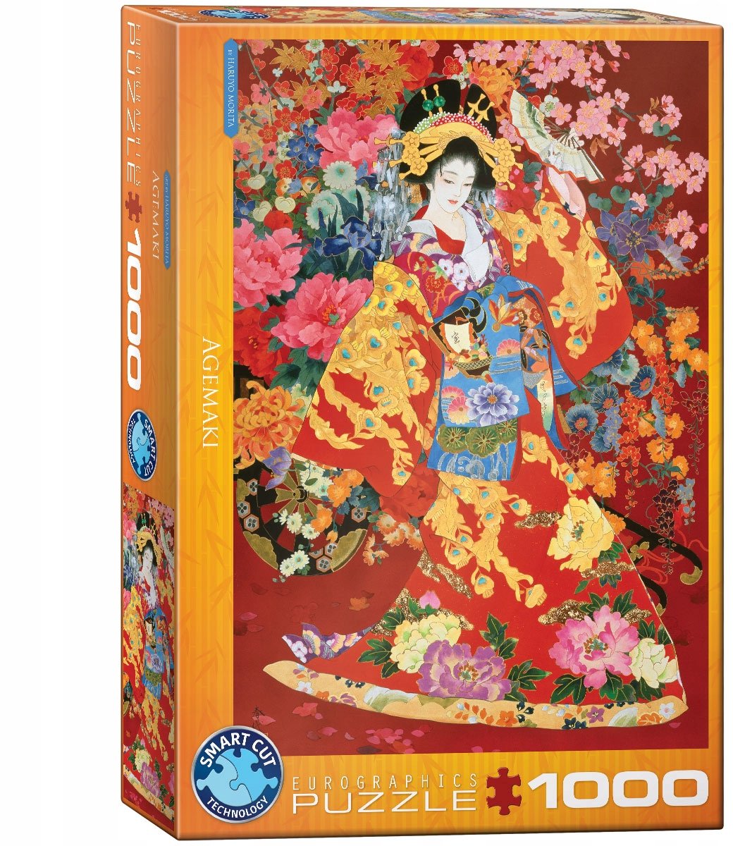 Eurographics - Agemaki - Haruyo Morita - 1000 stukjes 48×68cm (b×h) - Legpuzzel