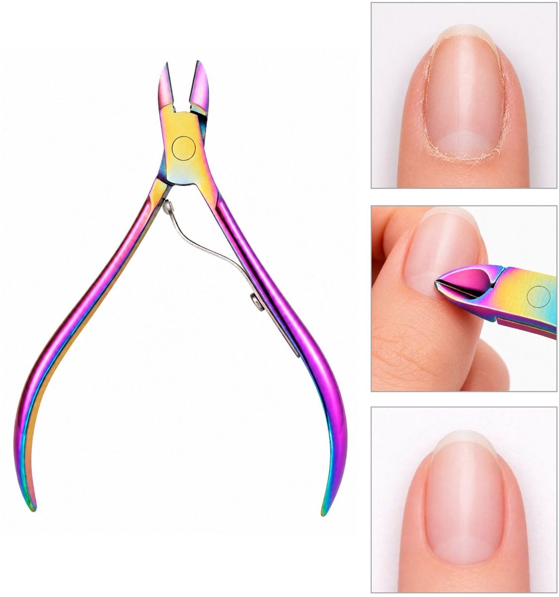 Goodbitz - Nagelriemknipper - Nagelriem knipper - Cuticle trimmer - Nagelriemtang - Nagelriem trimmer - Cuticle remover - Cuticle nipper - Manicure tools