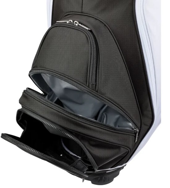 Wilson Alpine Cartbag 2026 - Zwart Wit Oranje van Wilson — afbeelding 4