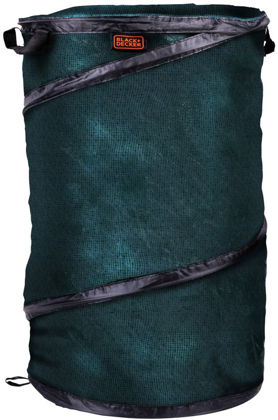 BLACK+DECKER Tuinafvalzak - Opvouwbaar - 45x75 CM - 120 L - Groen van Merkloos	 — afbeelding 3