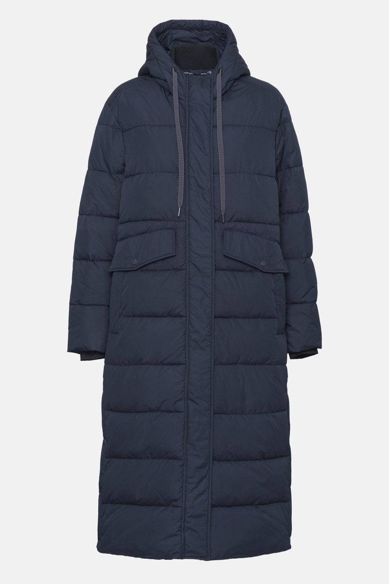 Lange gewatteerde winterjas PEPPY13 Dark Indigo