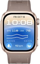 Huawei Watch D3 - Smartwatch - Smartwatch met gecertificeerde bloeddrukmeter | ECG | Compatibel met iOS en Android -Zand