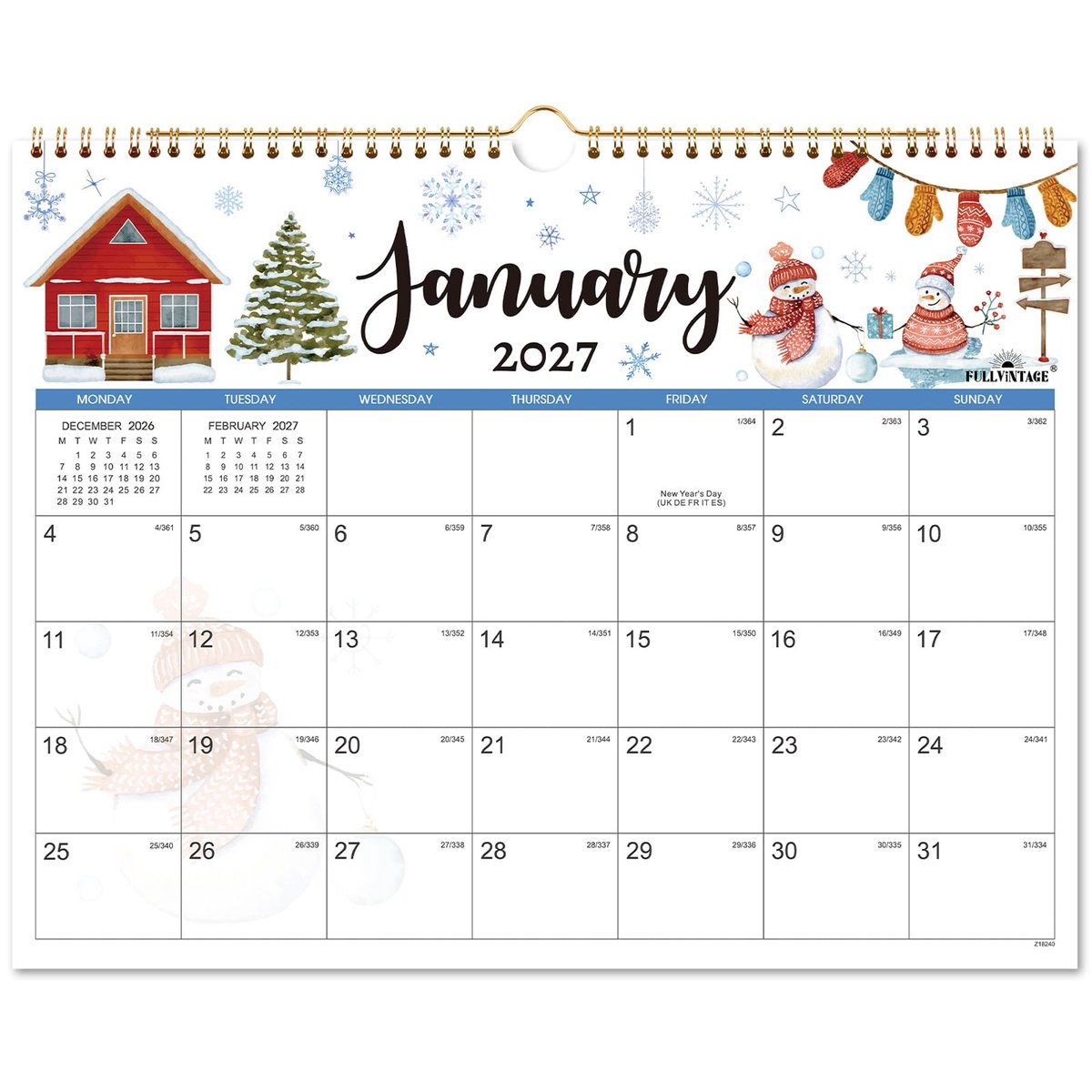 Kalender 2026 - Wandkalender 2026 - ShopVlot