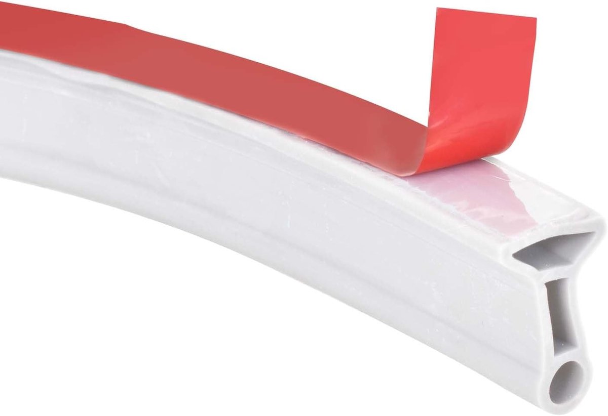 Waterdichte douchebarrière, zelfklevend en opvouwbaar, voor douche en bad, 1 meter lang, silicone afdichting