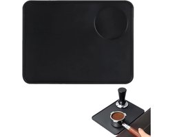 Professionele koffie tamper mat voor barista's - silicone espresso tamping mat voor thuis, keuken en café - ideaal voor perfect koffiezetten en espresso bereiden