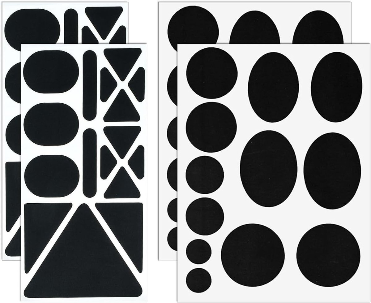 Zelfklevende Reparatie Patches voor Kleding - 4 Stuks Waterdichte Nylon Herstelstickers voor Duurzaam Gebruik