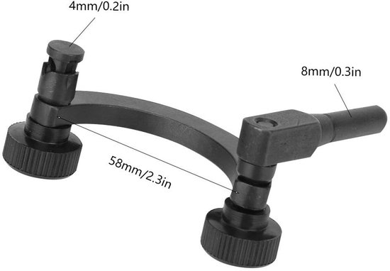 Dial Gauge Houder met 8 mm Diameter - Stevige Ondersteuning voor Precisie Metingen en Indicatoren — afbeelding 5