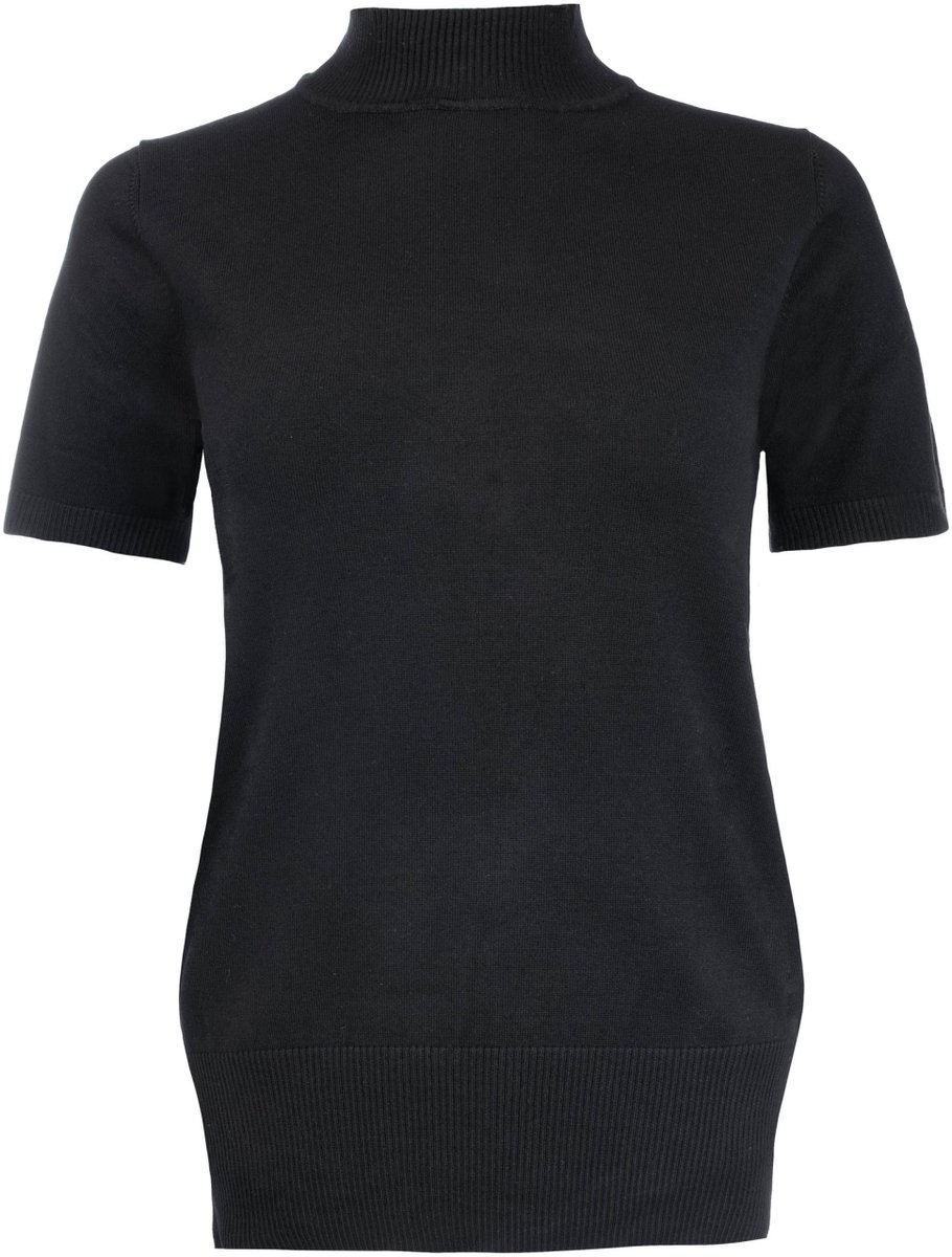 NED Trui Mayra 1 2 Ss Rmb Brei 26w1 U106 01 900 Black Dames Maat - M