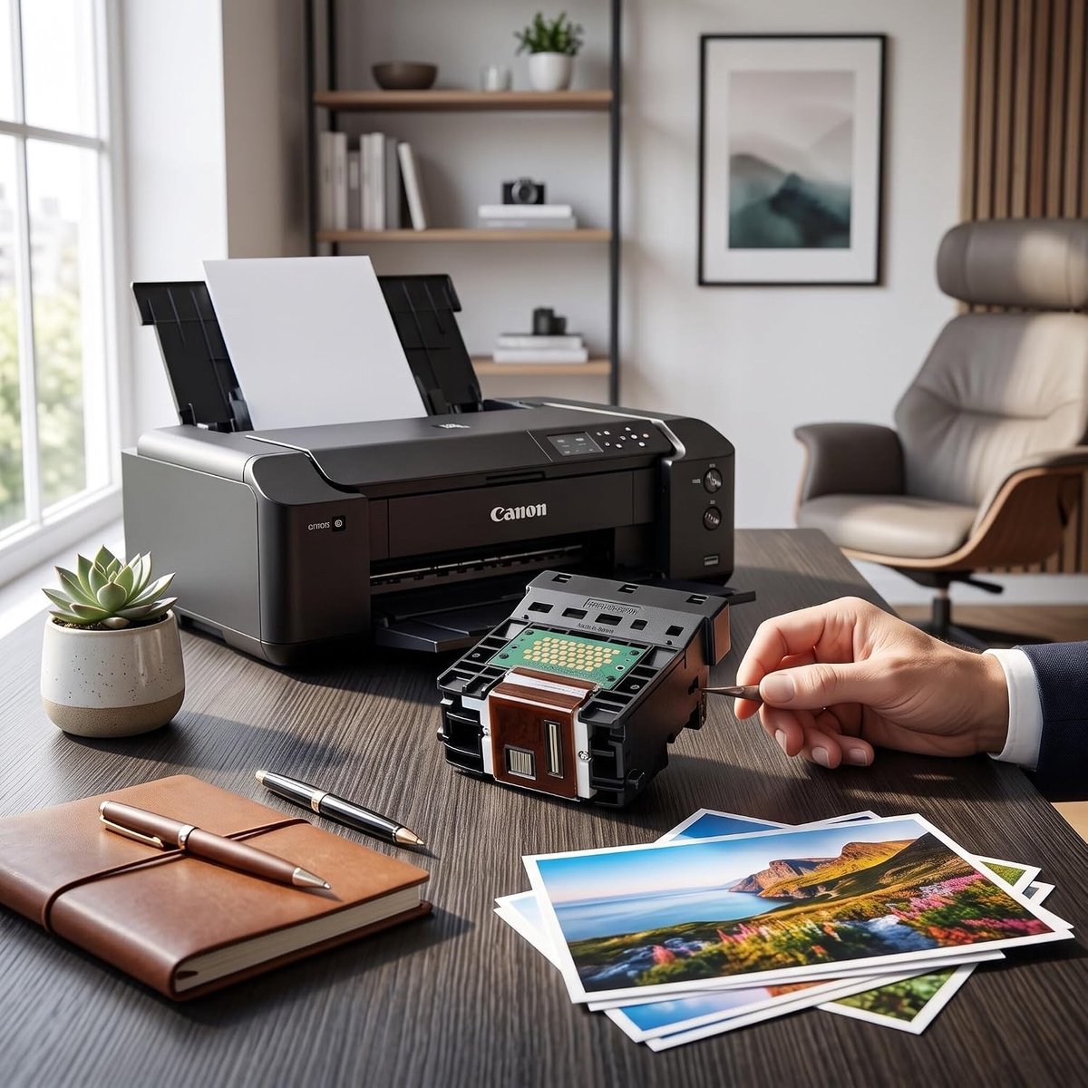 Vervangbare printkop voor kleurafdrukken, eenvoudig te installeren en betrouwbaar voor IP3000, I850, IX4000, IX5000, MP730 en MP700, geschikt voor diverse modellen