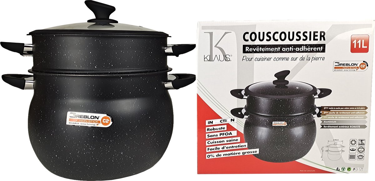 Klaus keramiek couscouspan - Ø 26 cm - 11 Liter