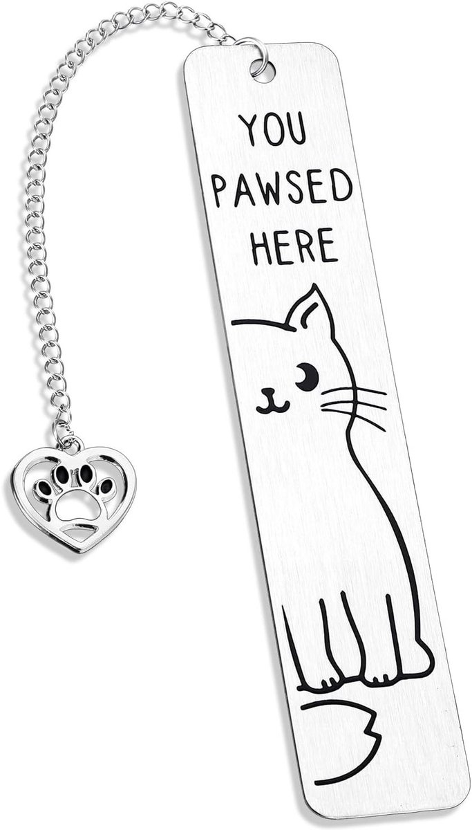 Schattige kattenboekenleggers, originele cadeaus voor kattenliefhebbers, leuke geschenken voor vrienden en collega's, verjaardagscadeaus
