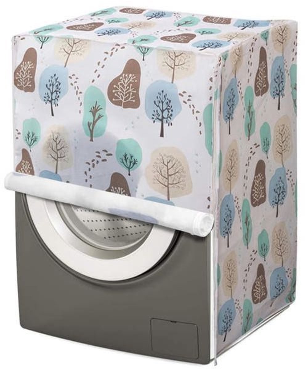 Waterdichte hoes voor wasmachine en droger, 63x62x85 cm, UV-bestendig.