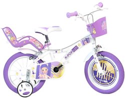 Dino Bikes K-pop Idol 16´´ Fiets Wit,Paars 5-7 Years Jongen