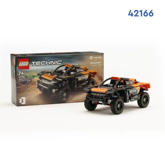 LEGO 42166 Technic NEOM McLaren Extreme E racewagen Speelgoed Auto Voertuig Set