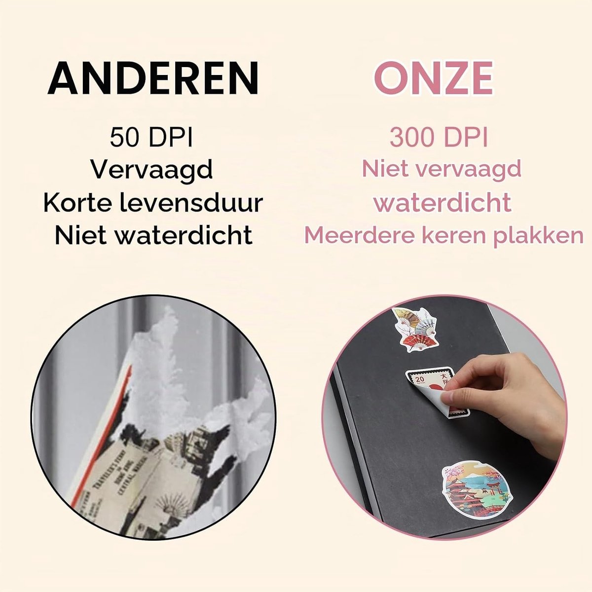 110 Stuks Japanse Stickers voor Laptops, Kinderen, Tieners en Volwassenen - Aesthetic Stickers voor Scrapbook, Skateboard, Auto en Bagage