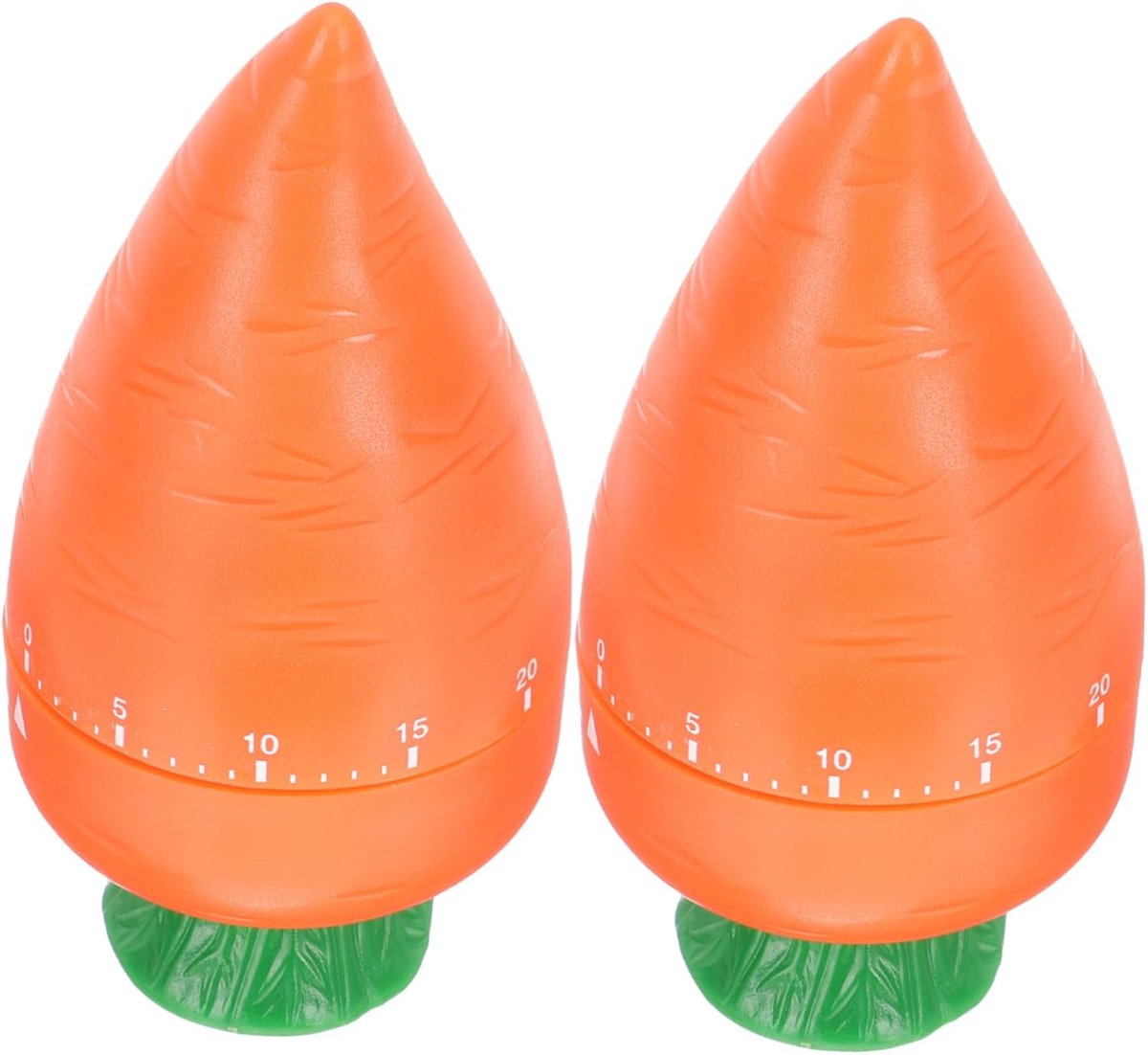 Kookwekker - Timer - Eierwekker - time timer - keukenwekker - keuken timer - 2 stuks - keukentimer - kookwekker kind - eiertimer - Ei wekker - Ei timer - eietimer - Eieren wekker - Mechanische timers - 11.9*5.9cm - Geschikt voor Bakken, Koken