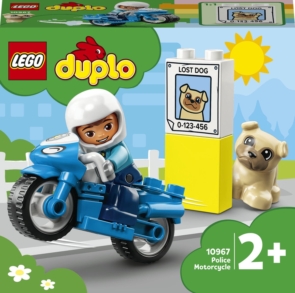 Bol.com LEGO DUPLO Politiemotor Speelgoed voor Peuters 10967 aanbieding