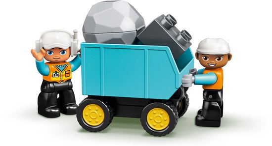 LEGO DUPLO Truck & Graafmachine met rupsbanden - 10931 van Lego. — afbeelding 5