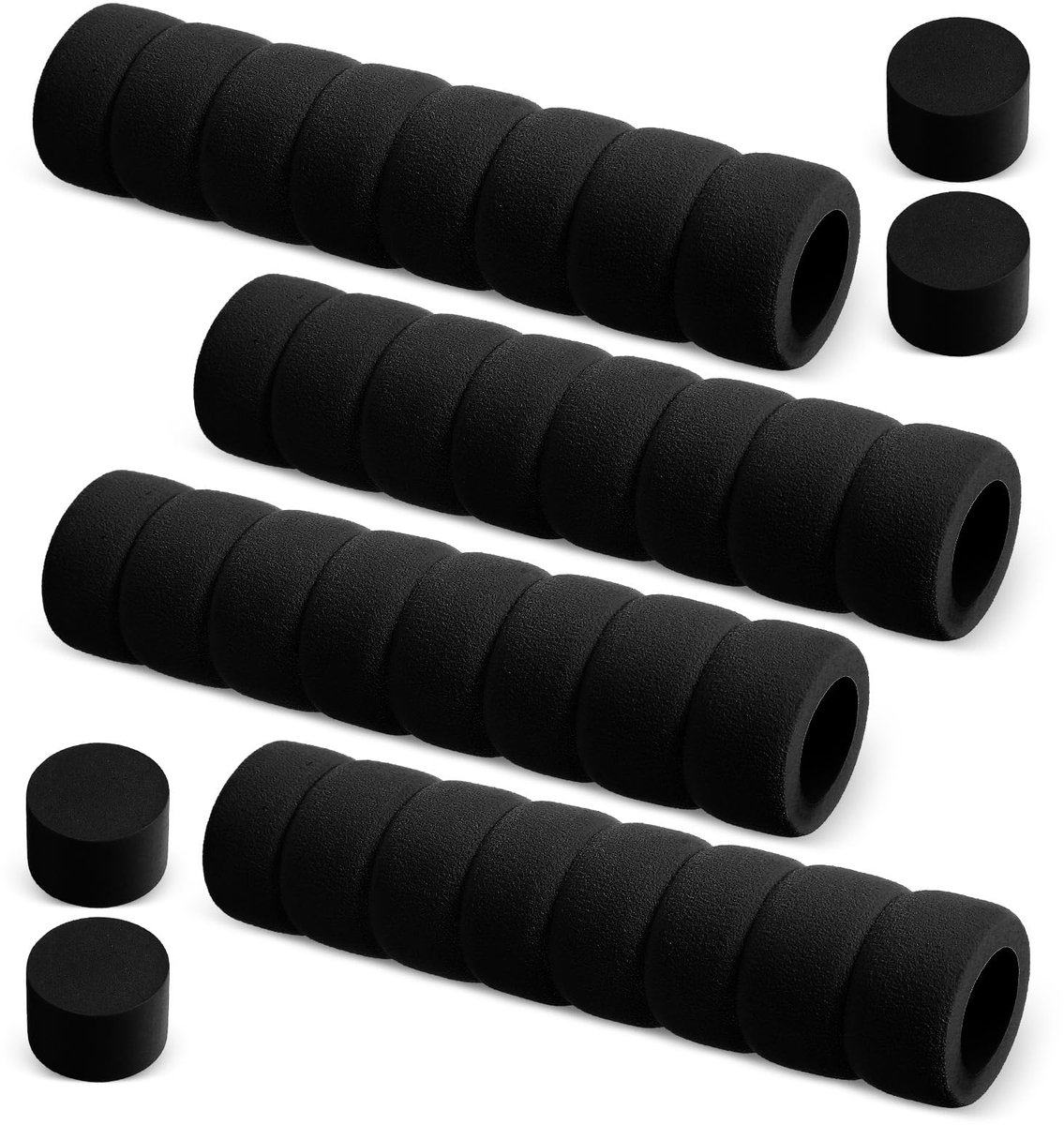 Deurklinkbuffer - Beschermhoes voor Deurklink - Voor Muur en Deur - 4 stuks