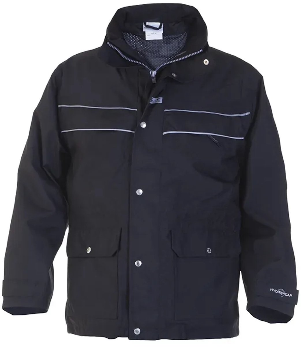 Hydrowear parka werkjas | Zwart | Maat 3XL