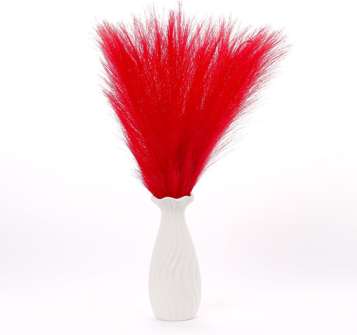 Pampasgras - Set van 20 - 55 cm - Rood