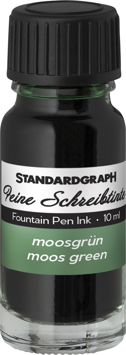 Standardgraph - Kalligrafie inkt - 10ml - Mosgroen - SG-572909