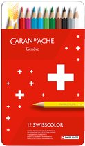 Caran d’Ache Swisscolor 12 potloden Permanent